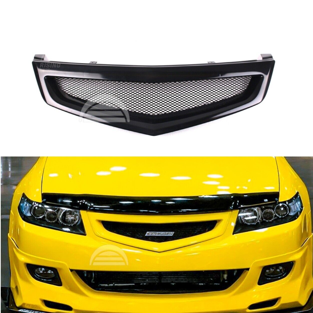 Grille Mugen for Acura TSX Honda Accord 7 2006-2008 CL7 JDM Front Mash Radiator