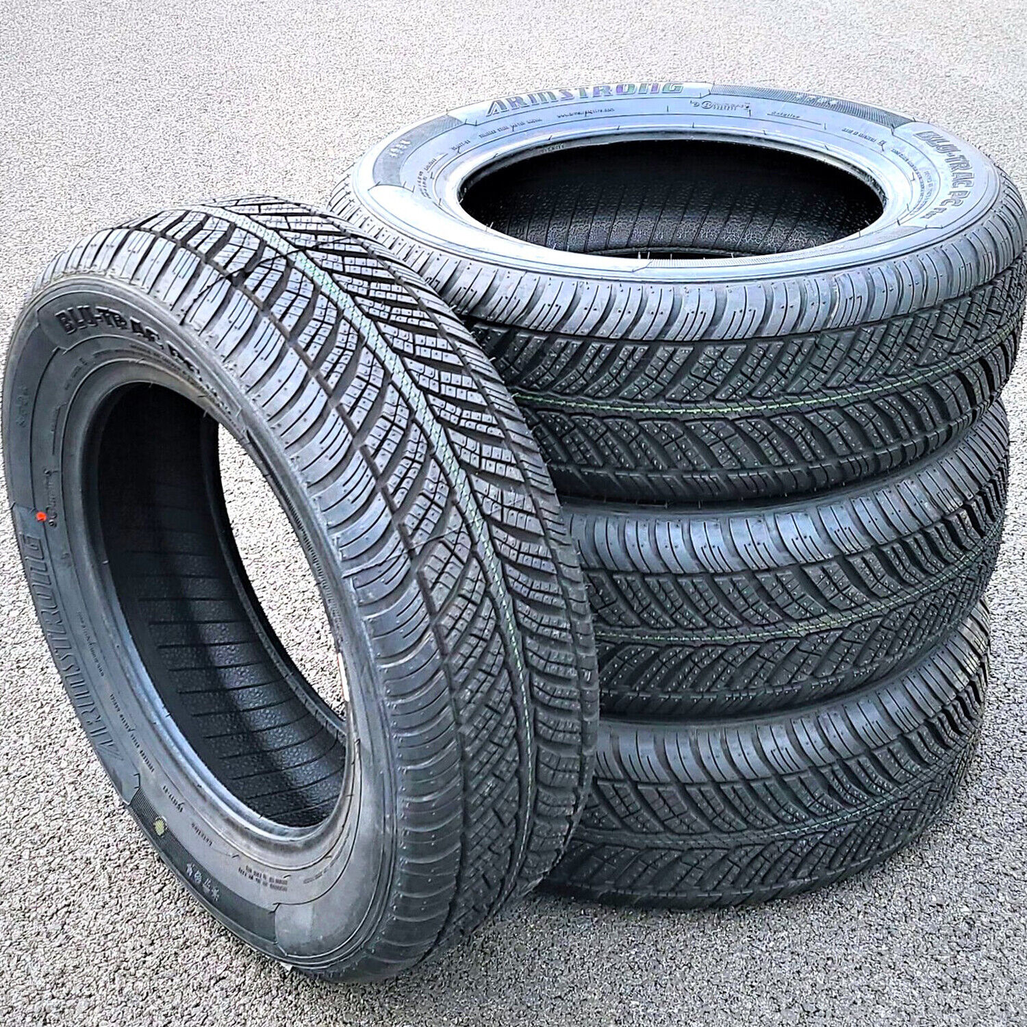 4 Tires Armstrong Blu-Trac PC Flex 195/65R15 91V All Weather