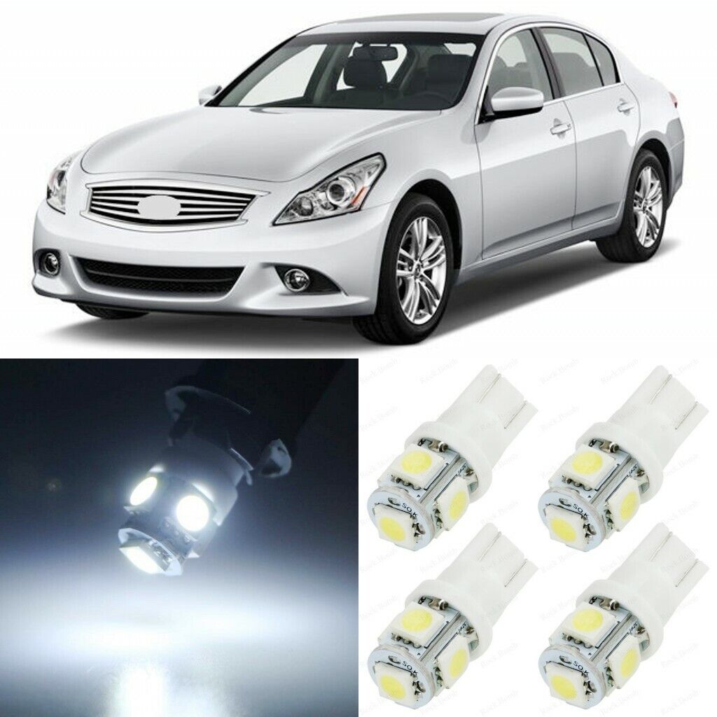15 x Xenon White Interior LED Lights Package For 2008 - 2013 Infiniti G37 +TOOL