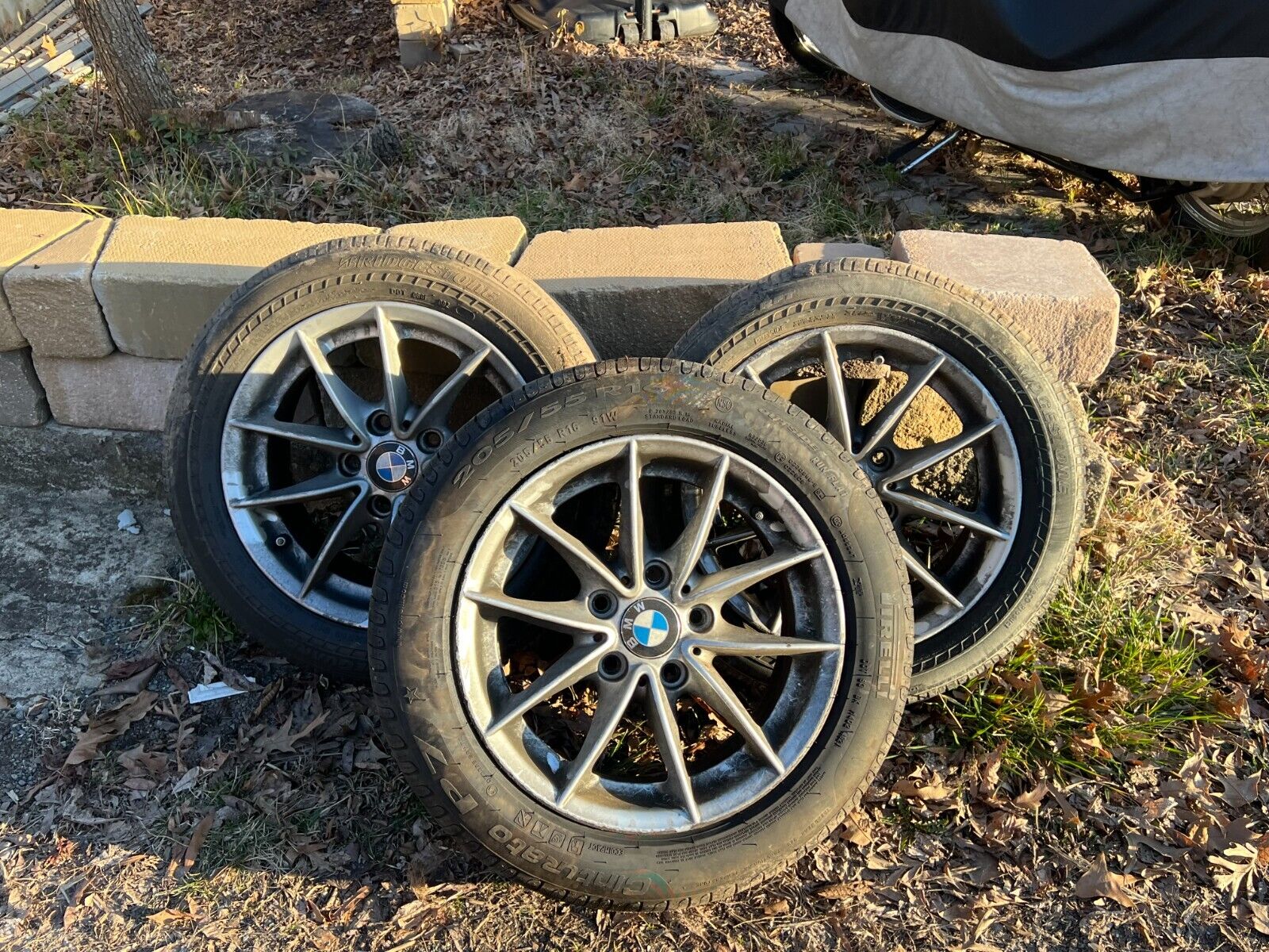 2010 BMW 328I 17inch rims with tires. 3 available (100 each)