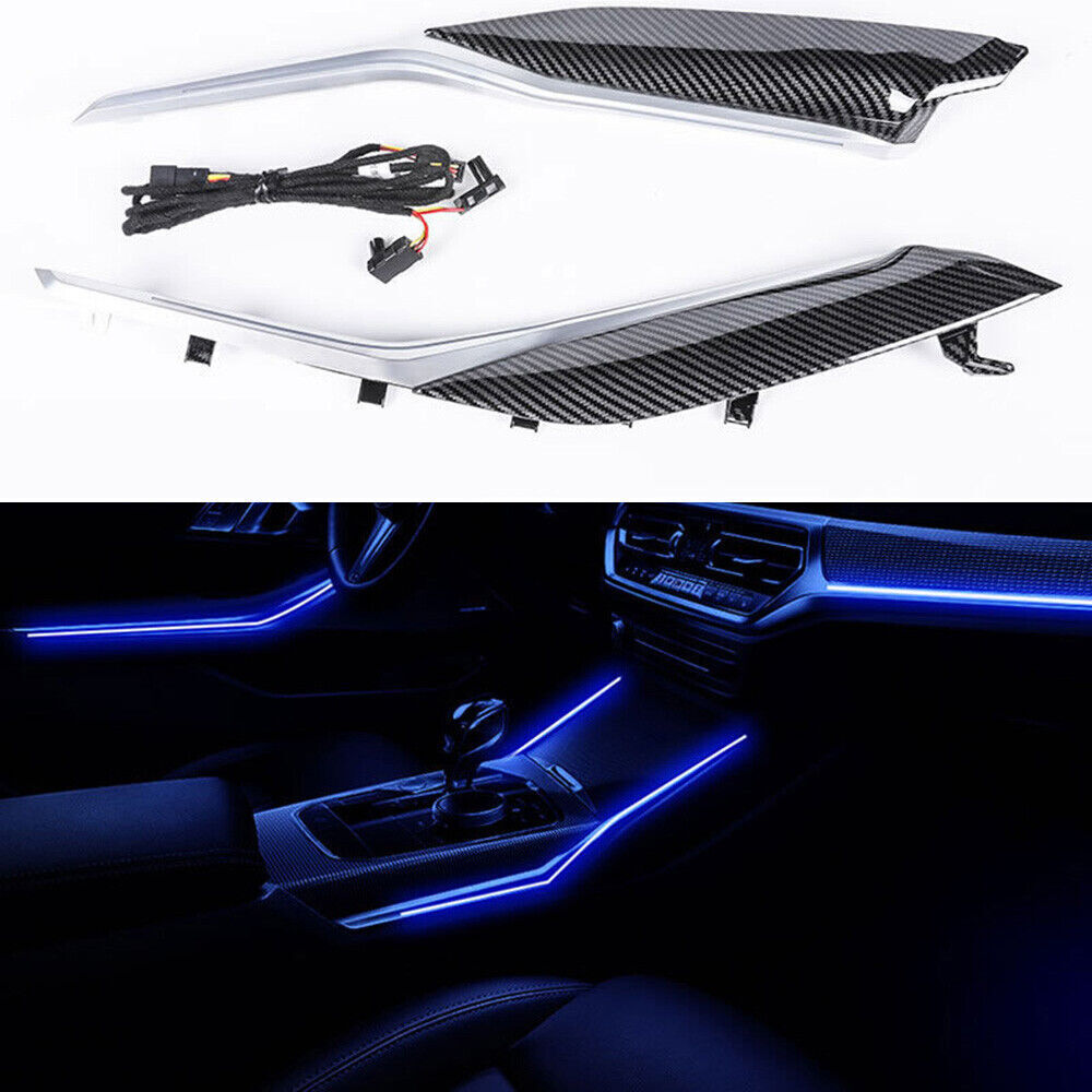 New Center Console Ambient Lighting  LED Trim For BMW 330i/ M340i / M3 G20/G28