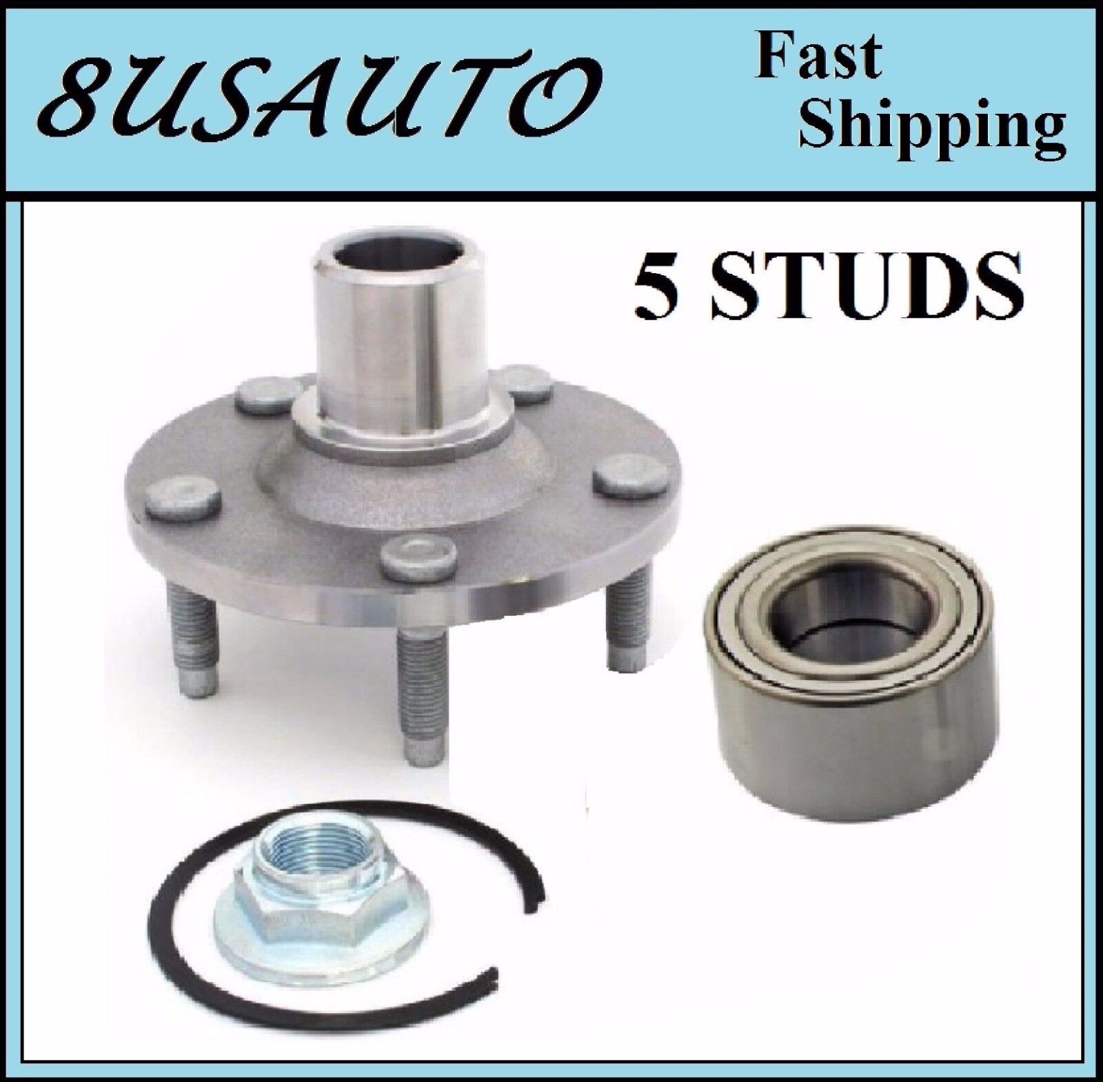 Front Wheel Hub & Bearing Kit Fit FORD ESCAPE 2001-2012