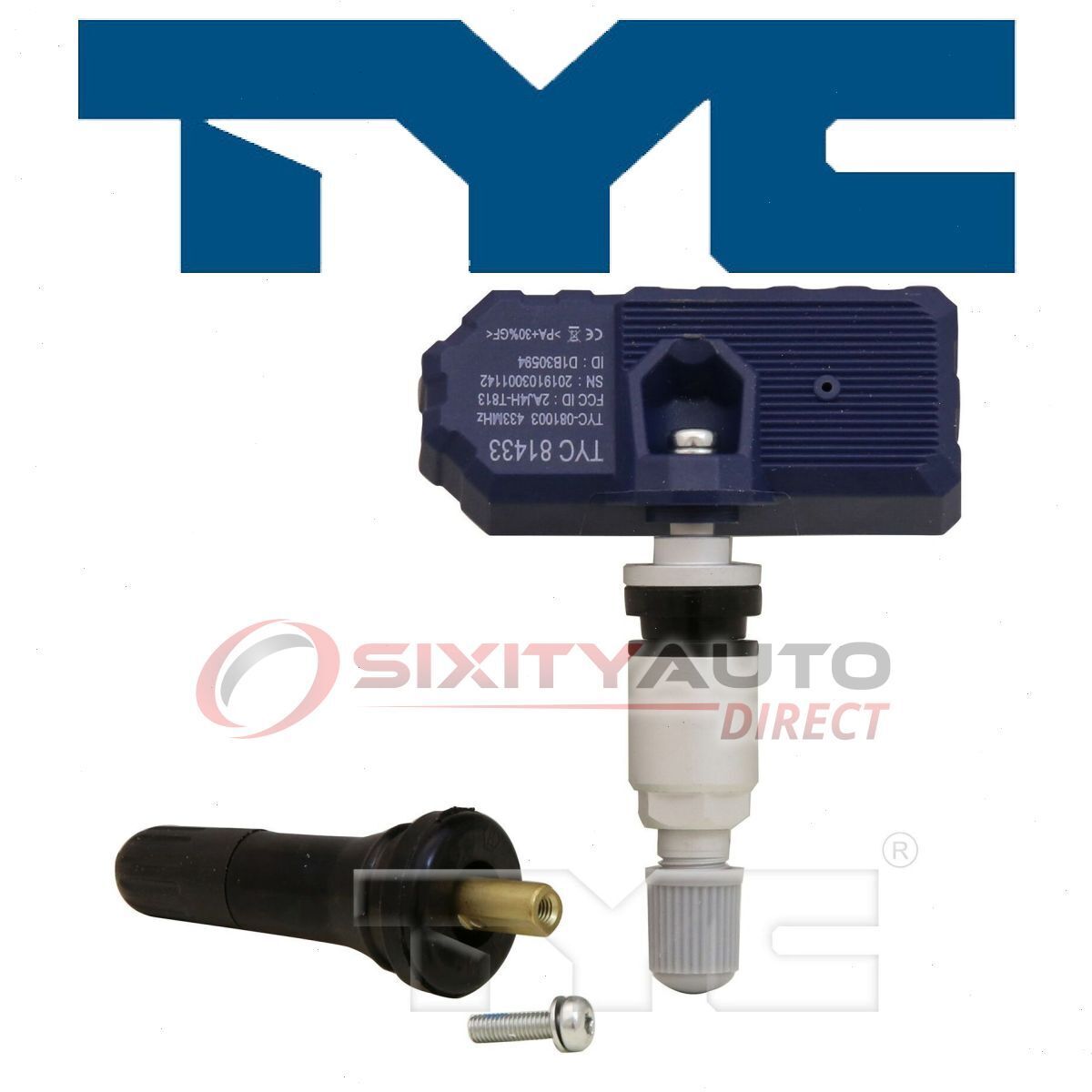 TYC TPMS Programmable Sensor for 2008-2009 Bentley Arnage Tire Pressure pg
