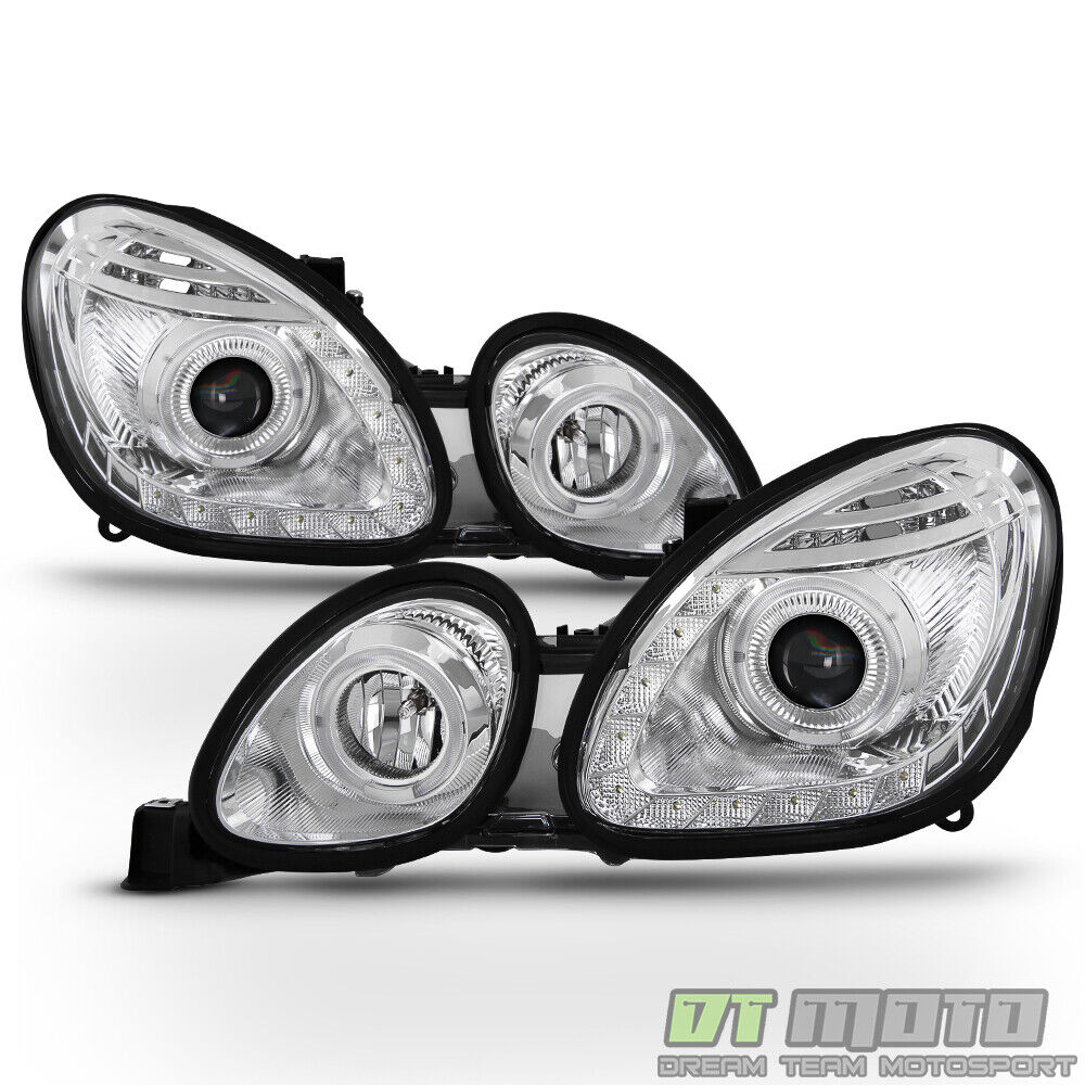 For 1998-2005 Lexus GS300 GS400 GS430 LED Halo DRL Projector Headlights Headlamp