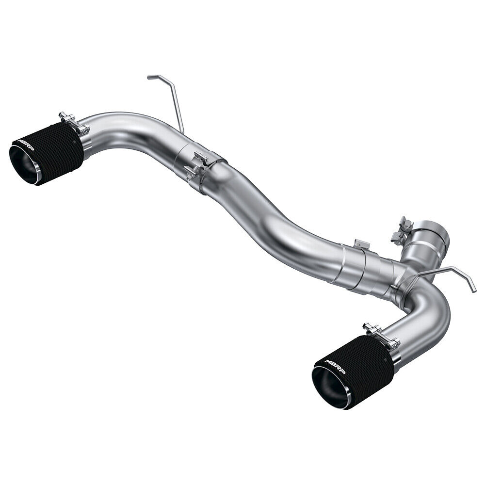MBRP S45003CF Stainless Steel Carbon Axle Back Exhaust for 17-21 BMW M240i 3.0L