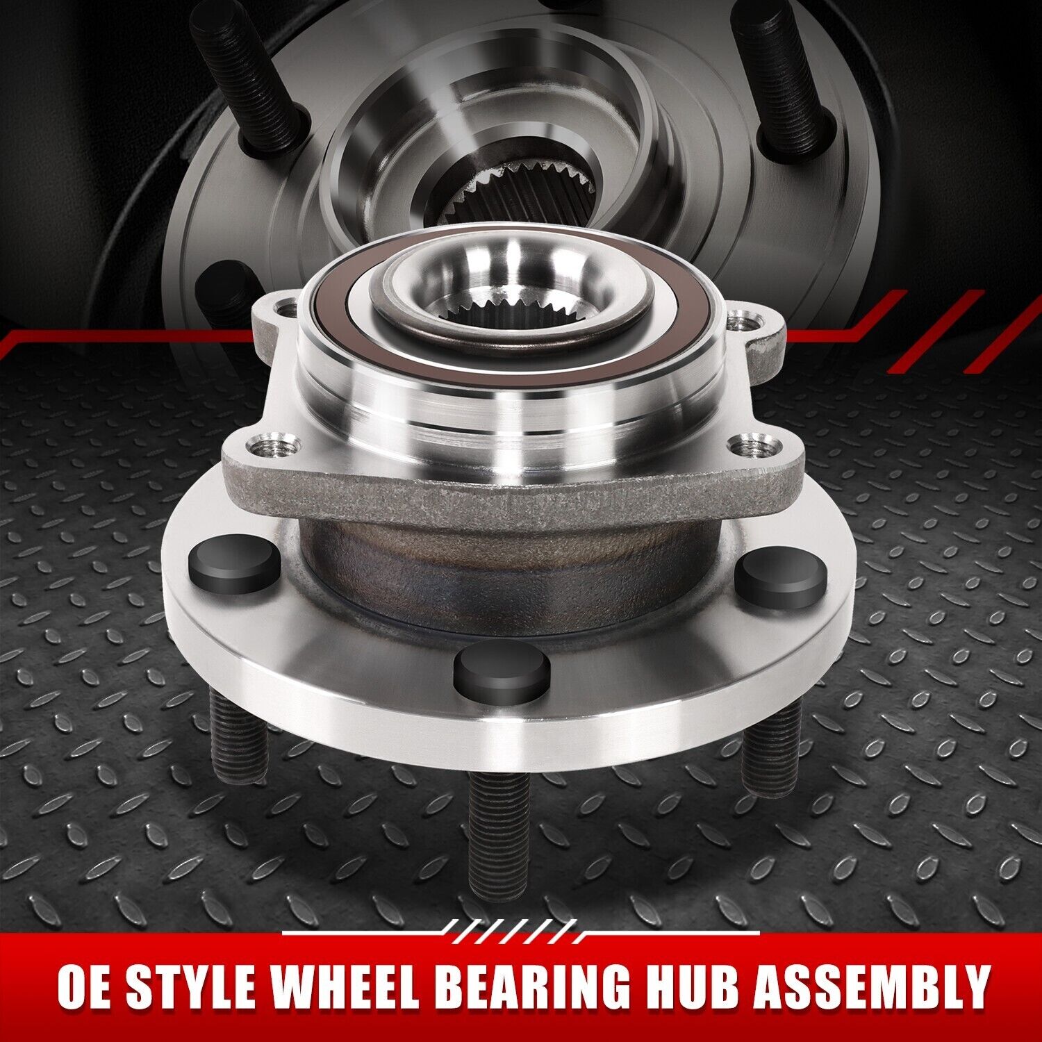 For 07-14 Chrysler 200 Sebring Avenger Caliber Front Wheel Bearing& Hub Assembly