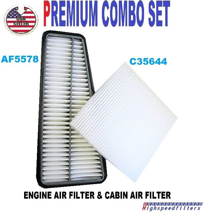AF5578 C35644 Engine & Cabin Air Filter for 2006 - 2015 TOYOTA TACOMA 4.0L V6