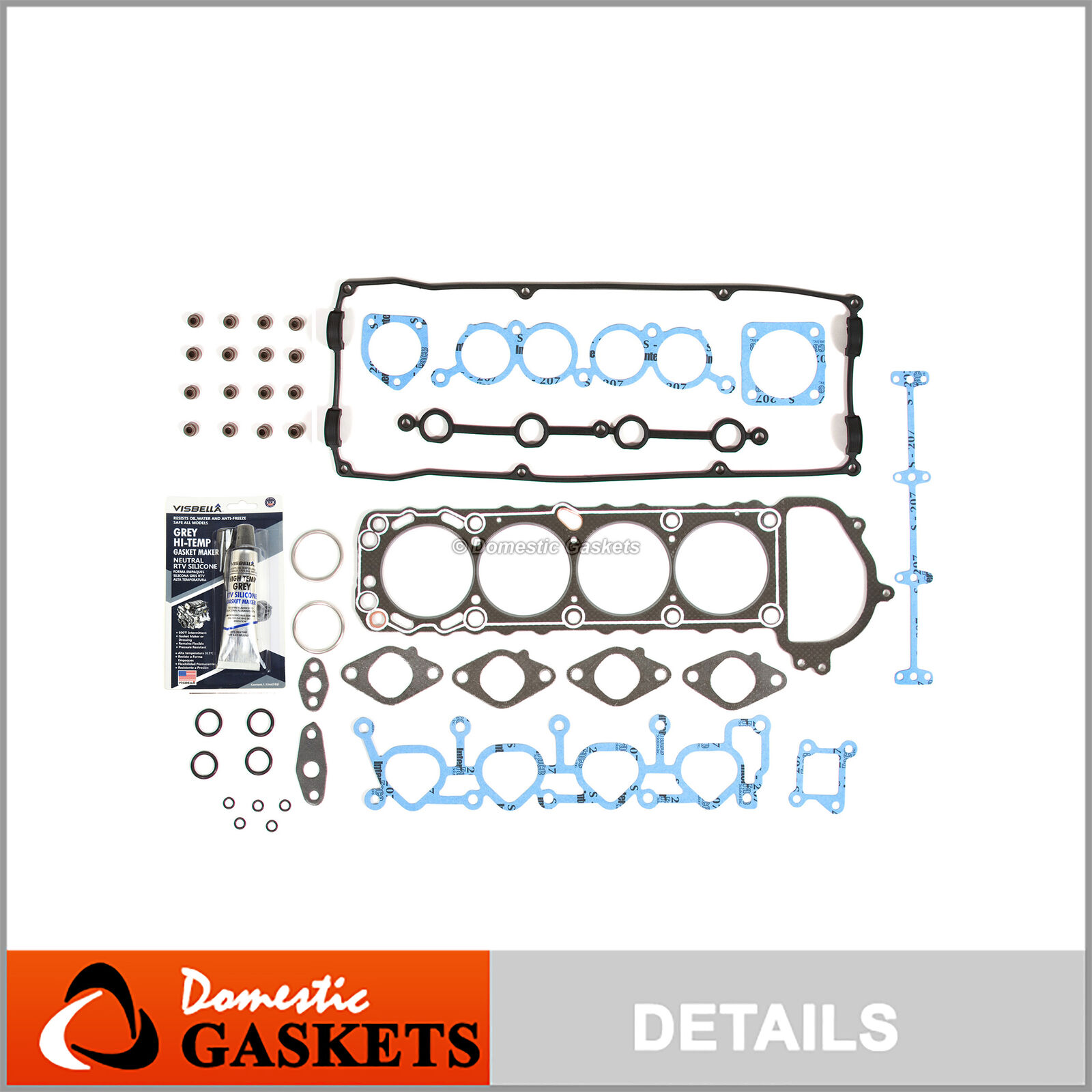 Fits 91-94 Nissan 240SX 2.4L DOHC Head Gasket Kit KA24DE