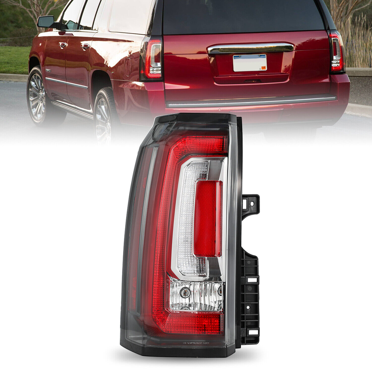 For 2015-2020 GMC Yukon/Yukon XL LED [OE Style] Tail Light LH Driver Brake Lamp