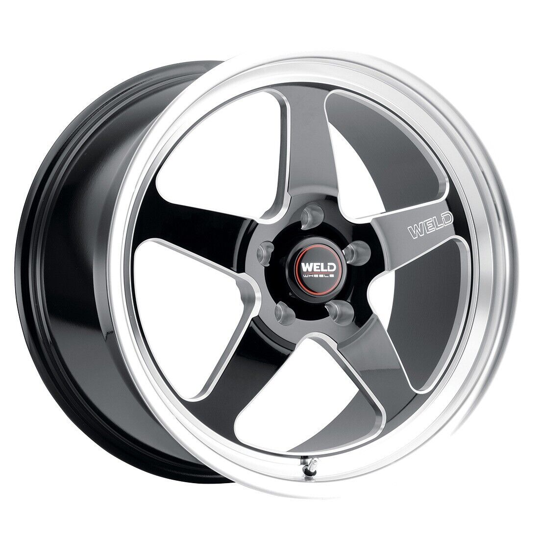 Weld Racing 22x10.5 Ventura Wheel Gloss/Milled Black 5x5 / 5x127 +13mm