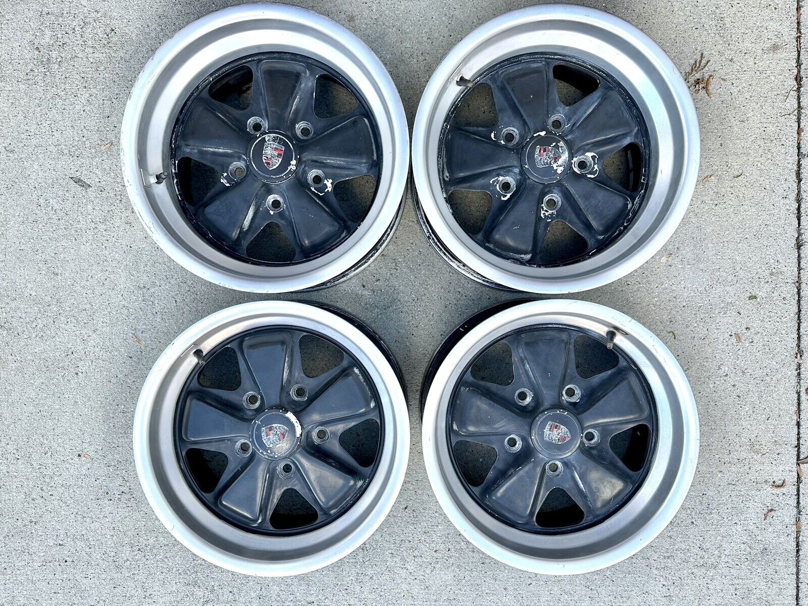 Fuchs Wheels Set Of 4 15x8 And 15x7 944, 911