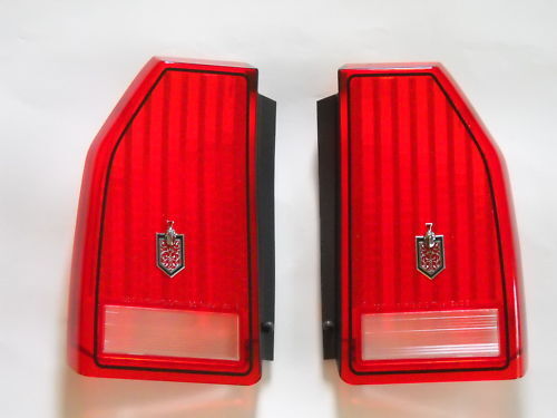 NEW Monte Carlo SS LS Taillight Tail Light Lens Set 1987 1988