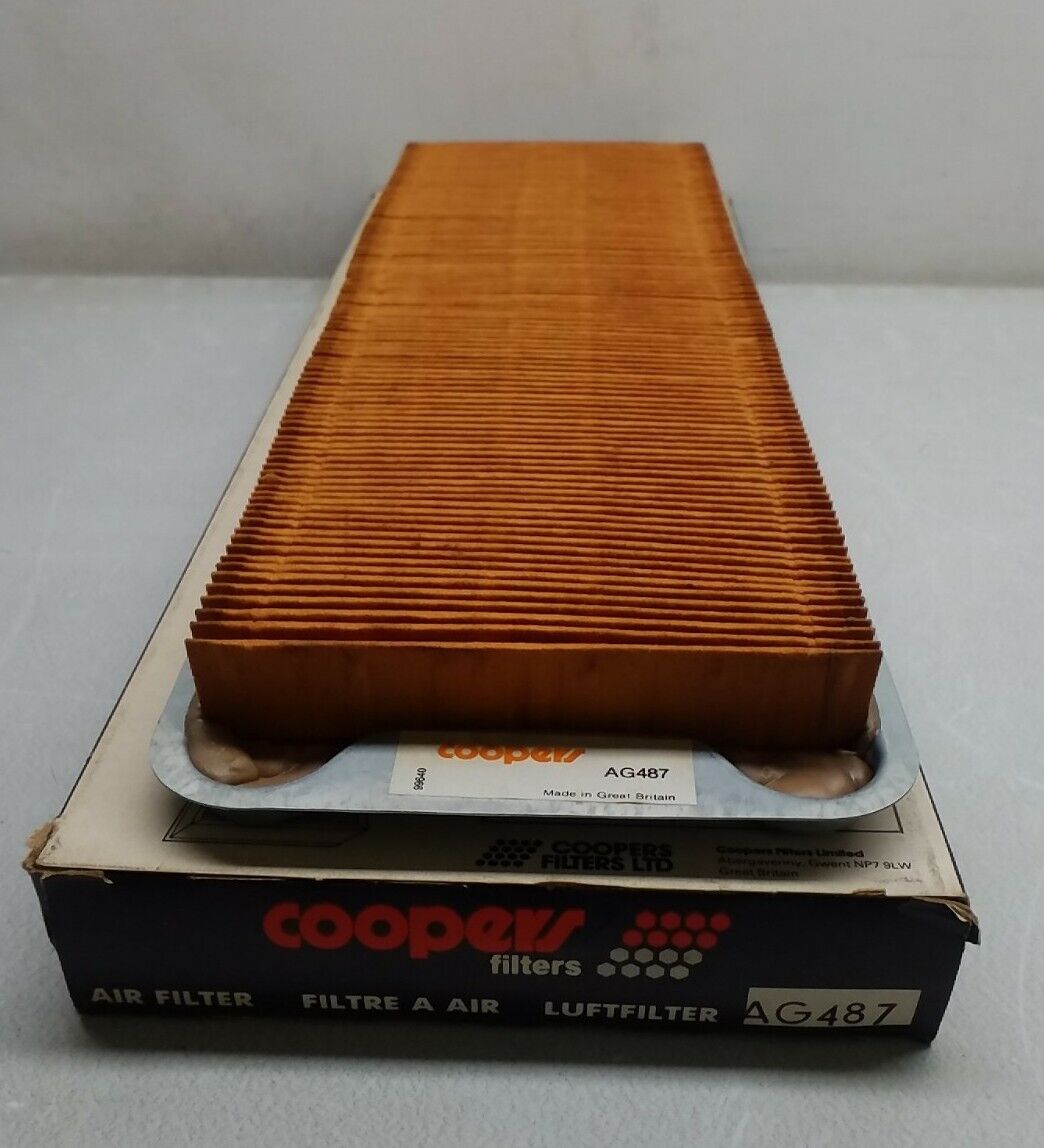 AG487 Coopers Filters LTD Air Filter Made In Great Britain AG487 Air Filter