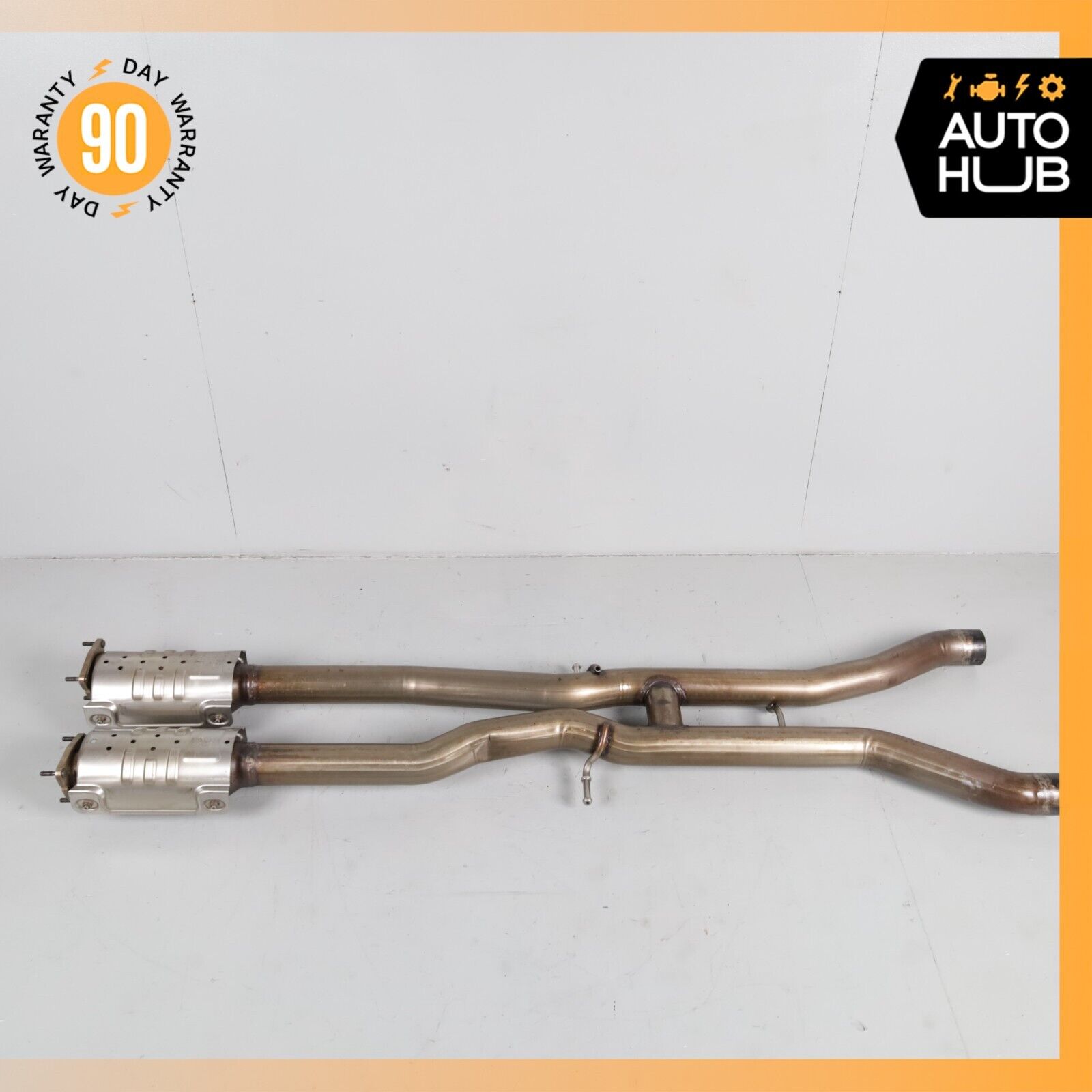 Bentley Continental GTC 6.0L Middle Exhaust Downpipe Left & Right Side OEM 63k