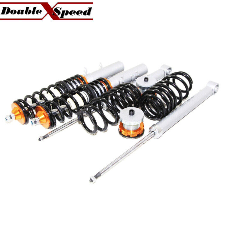 Fit 1998-2005 VW Beetle MKIV MK4 ONLY Coilover Suspension Lowering Kit Gold