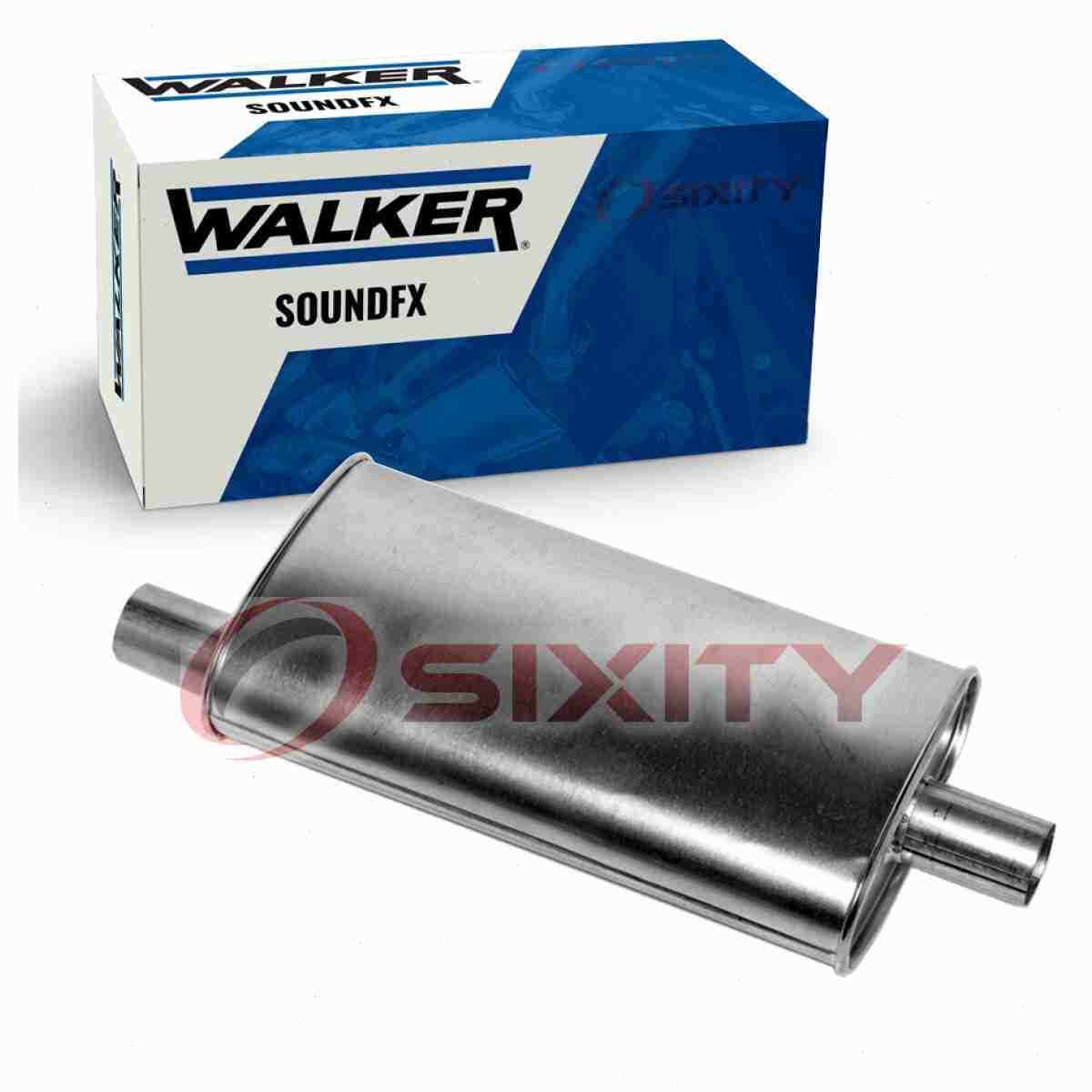 Walker SoundFX Exhaust Muffler for 1975-1979 Chrysler Cordoba 5.2L 5.9L 6.6L jo