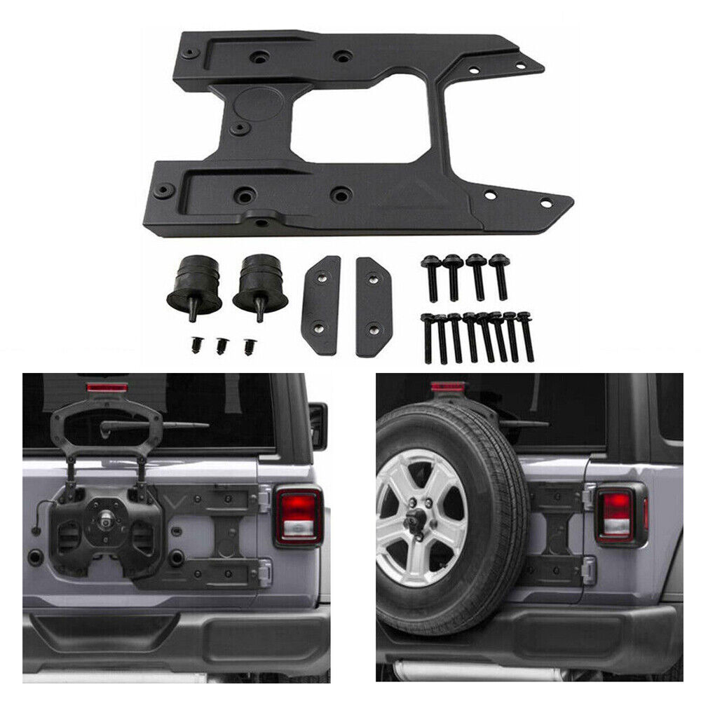 ⭐Tire Mounting Bracket Kit Oversized Enhance Spare For 18-21 Jeep JL Wrangler⭐