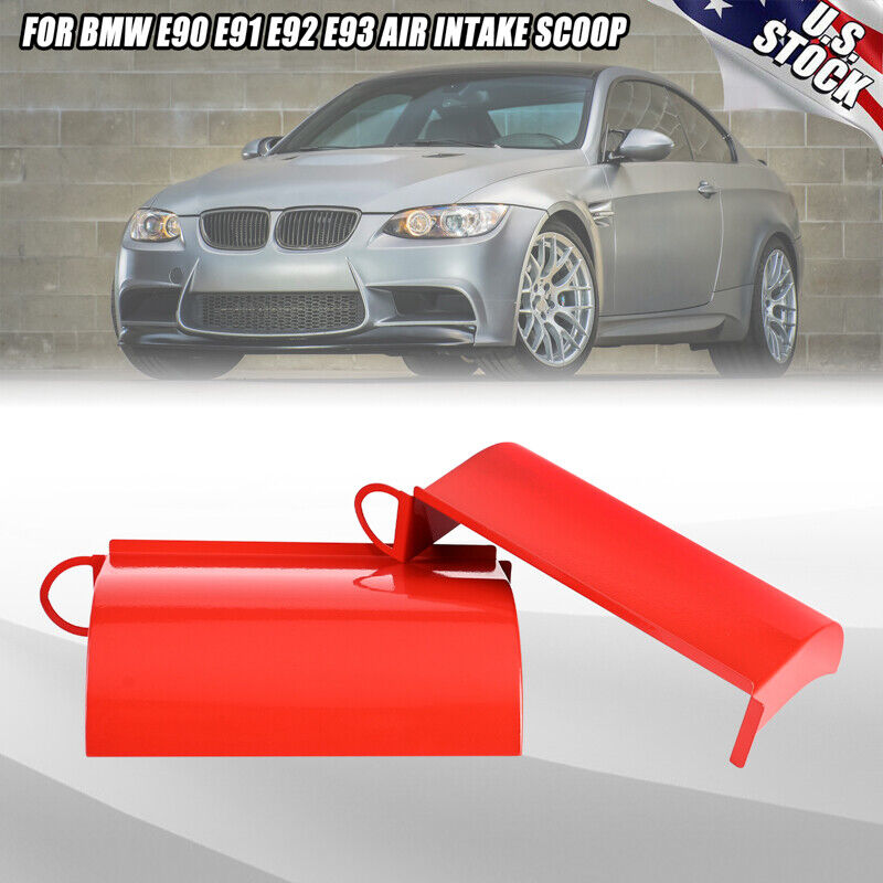 For BMW E90 E91 E92 E93 E84 AIR Scoop Cold Air For Ram Intake Stainless Steel