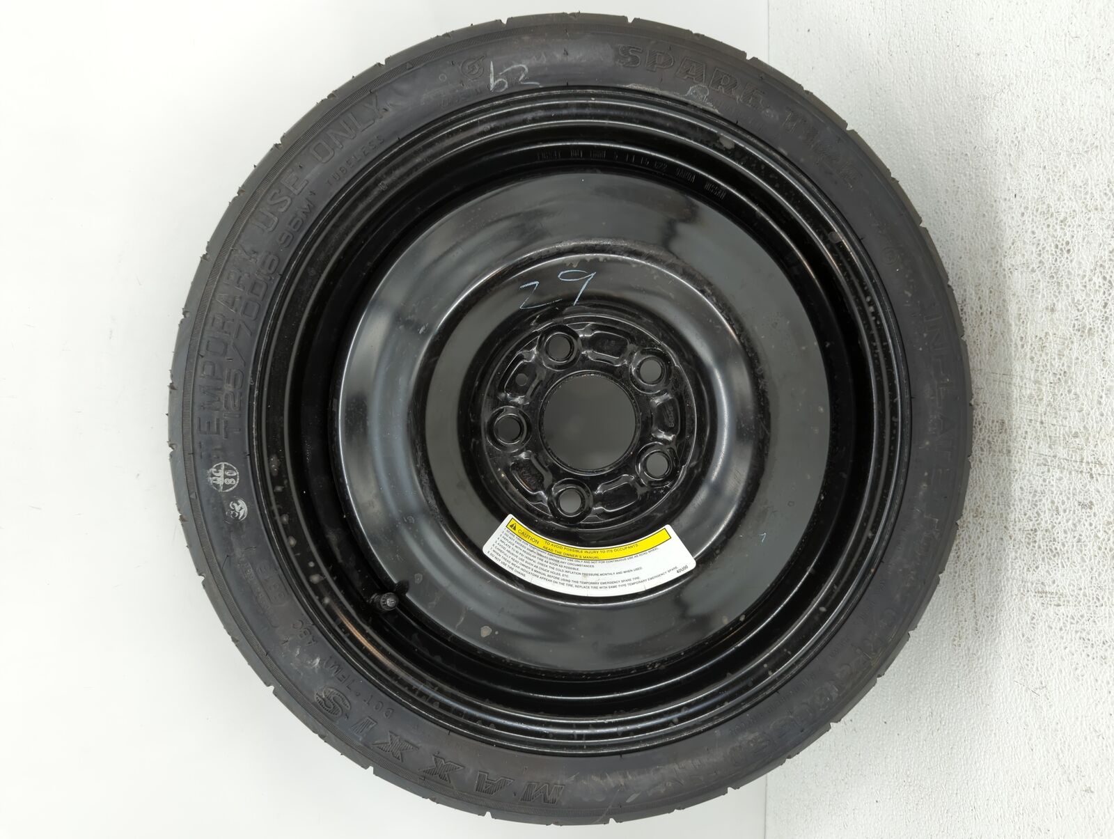 2011-2017 Nissan Juke Spare Donut Tire Wheel Rim Oem XXWRC