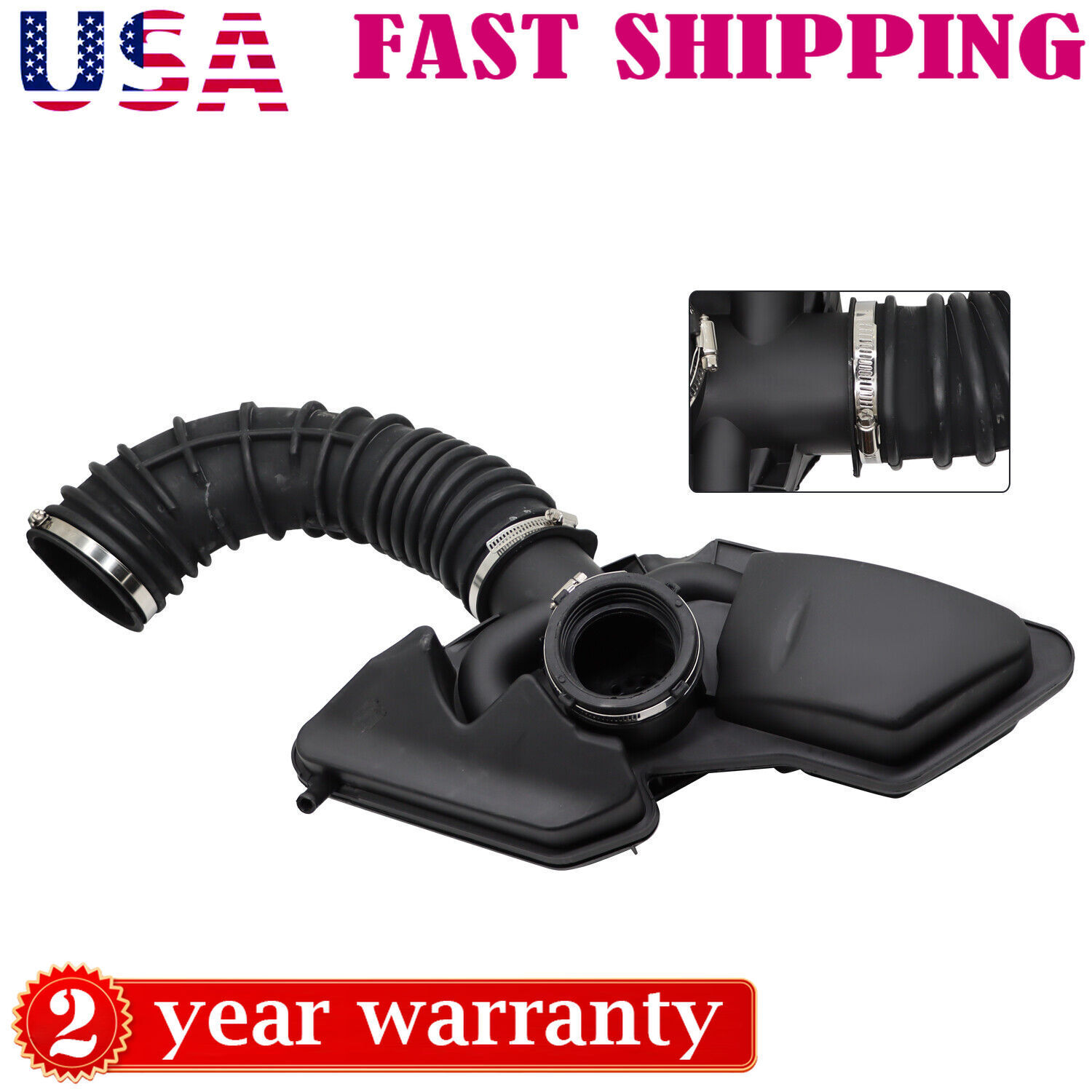Air Intake Hose Tube & Outlet Duct For 2.4L Buick Regal Chevrolet Malibu Impala