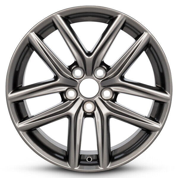 New 18x8 inch Wheel for Lexus IS300 16-19 Hyper Silver Alloy Rim