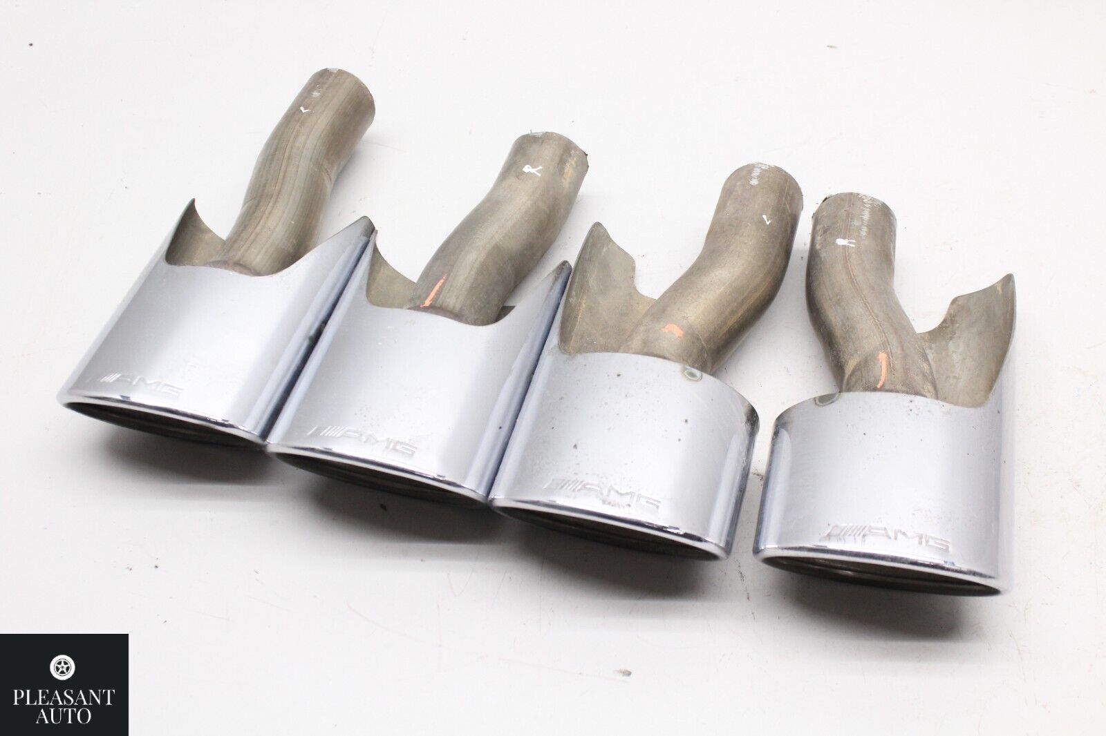 03-06 Mercede W220 S55 S65 CL65 AMG Exhaust Muffler Tips Left and Right