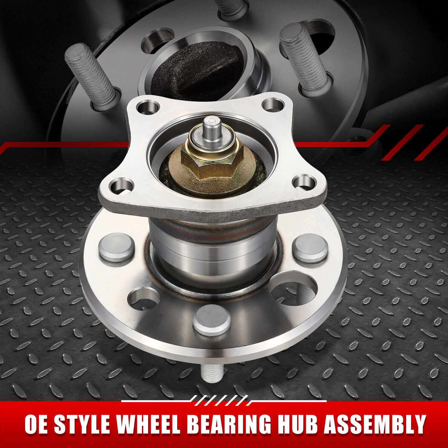 FOR 93-02 CHEVY/GMC PRIZM COROLLA OE STYLE REAR WHEEL BEARING & HUB ASSEMBLY