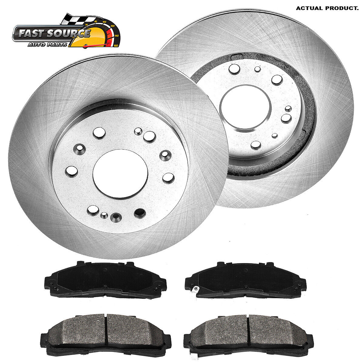 Front Brake Rotors And Metallic Pads For 4WD Ford Explorer Ranger Mountaineer