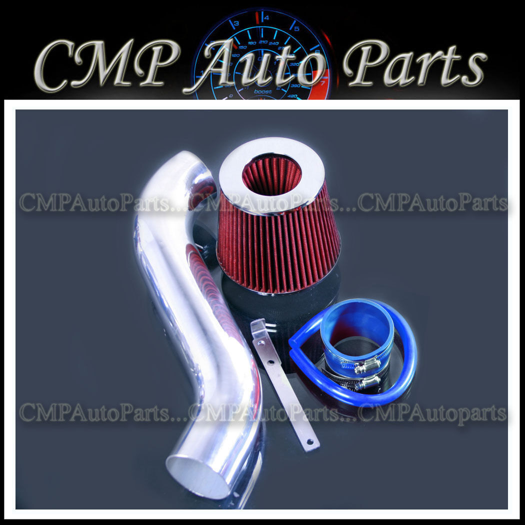 BLUE RED AIR INTAKE KIT FIT 1990-1994 PLYMOUTH LASER 2.0 2.0L NON-TURBO 