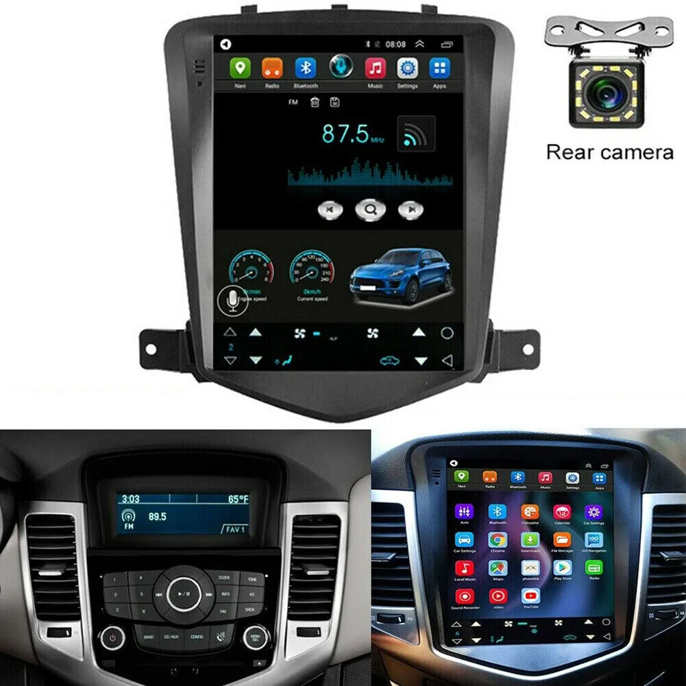ANDROID 13.0 CAR RADIO GPS NAVI FOR 2009-2015 CHEVROLET CRUZE WIFI STEREO PLAYER