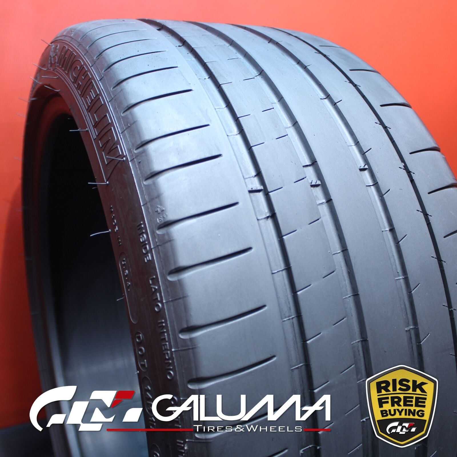 1 (One) Tire Michelin Pilot Super Sport 275/35ZR19 275/35/19 No Patch #78575