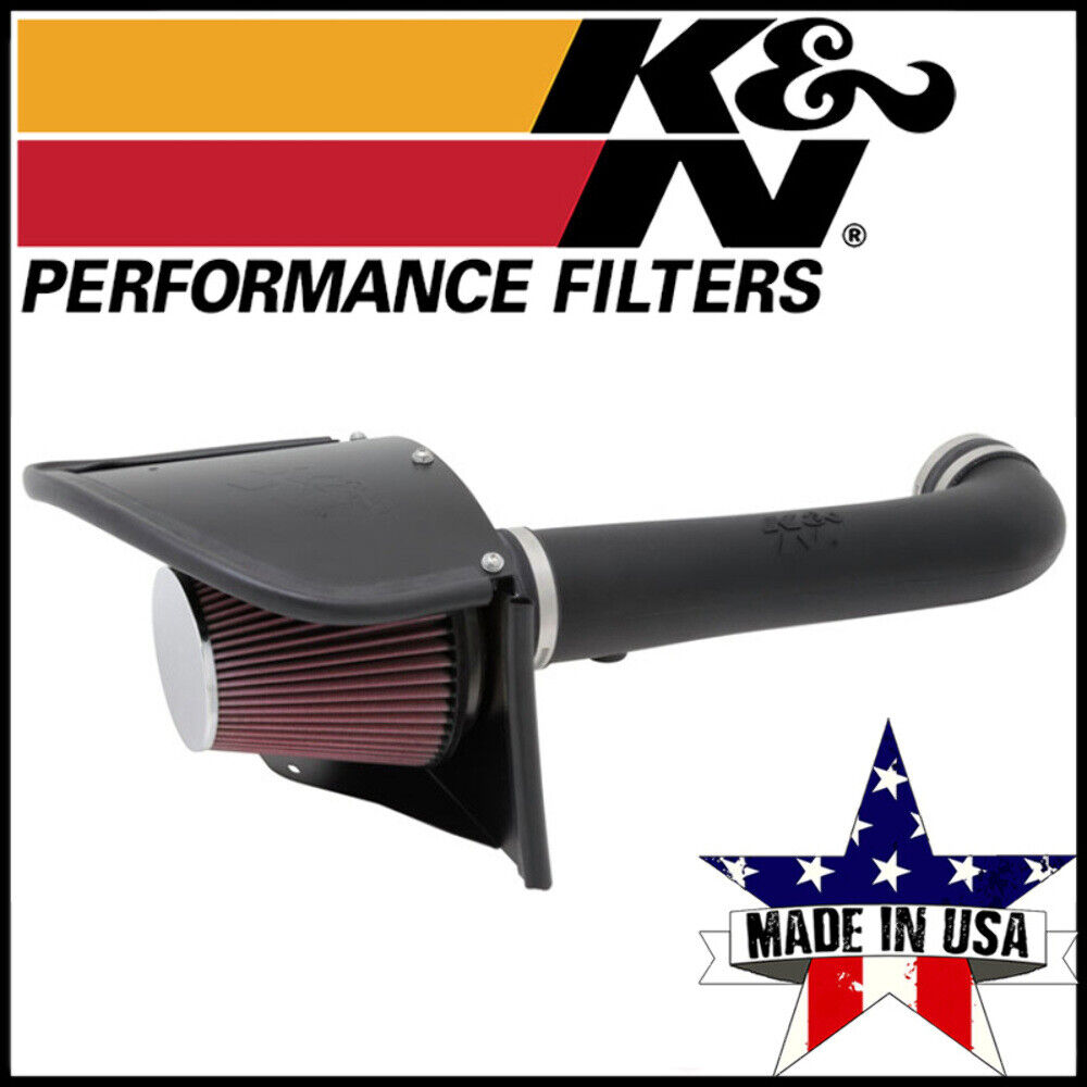 K&N AirCharger Cold Air Intake System Kit fits 2012-2018 Jeep Wrangler 3.6L V6