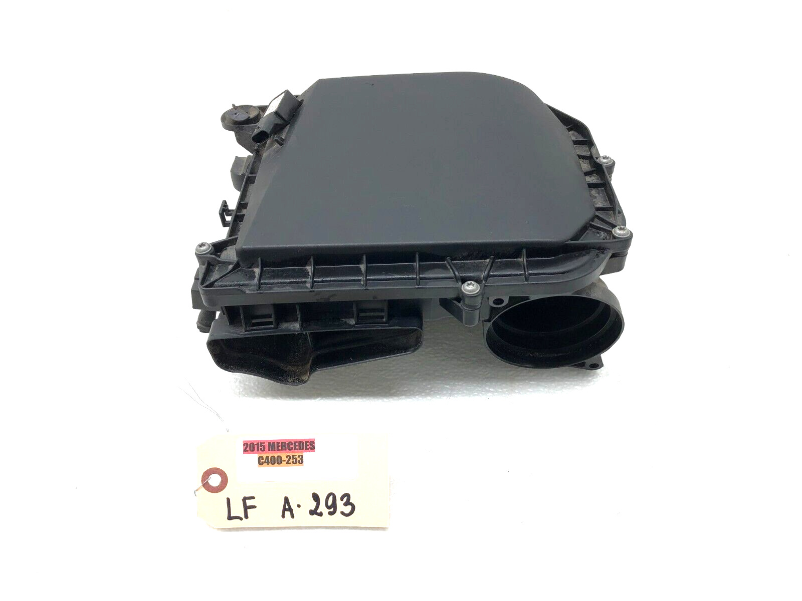 2015-2023 MERCEDES C400 C43 3.0L LEFT DRIVER AIR INTAKE CLEANER FILTER BOX OEM