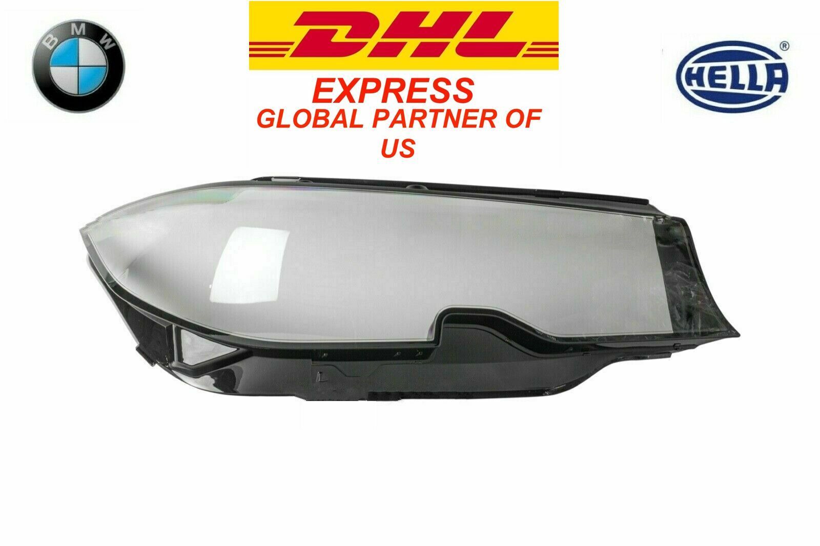 BMW G20 G21 3 SERIES RIGHT SIDE Headlight Headlamp Lens Cover 18-20 NEW OEM 