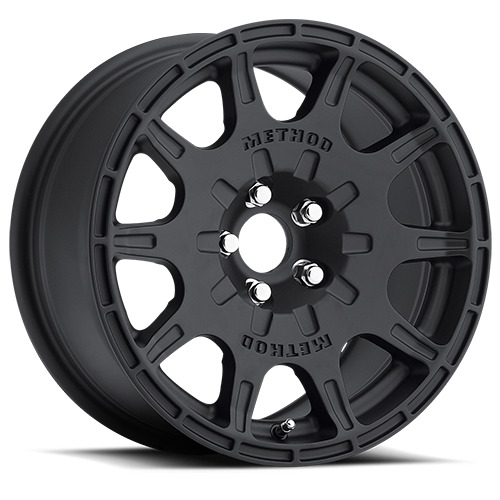 1 New 15X7 15 5-100 Method MR502 VT-SPEC Matte Black Wheel/Rim 15 Inch 59152