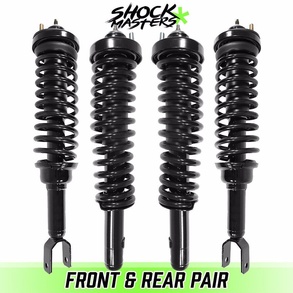 Front & Rear Quick Complete Struts & Coil Springs for For 1996-2000 Honda Civic