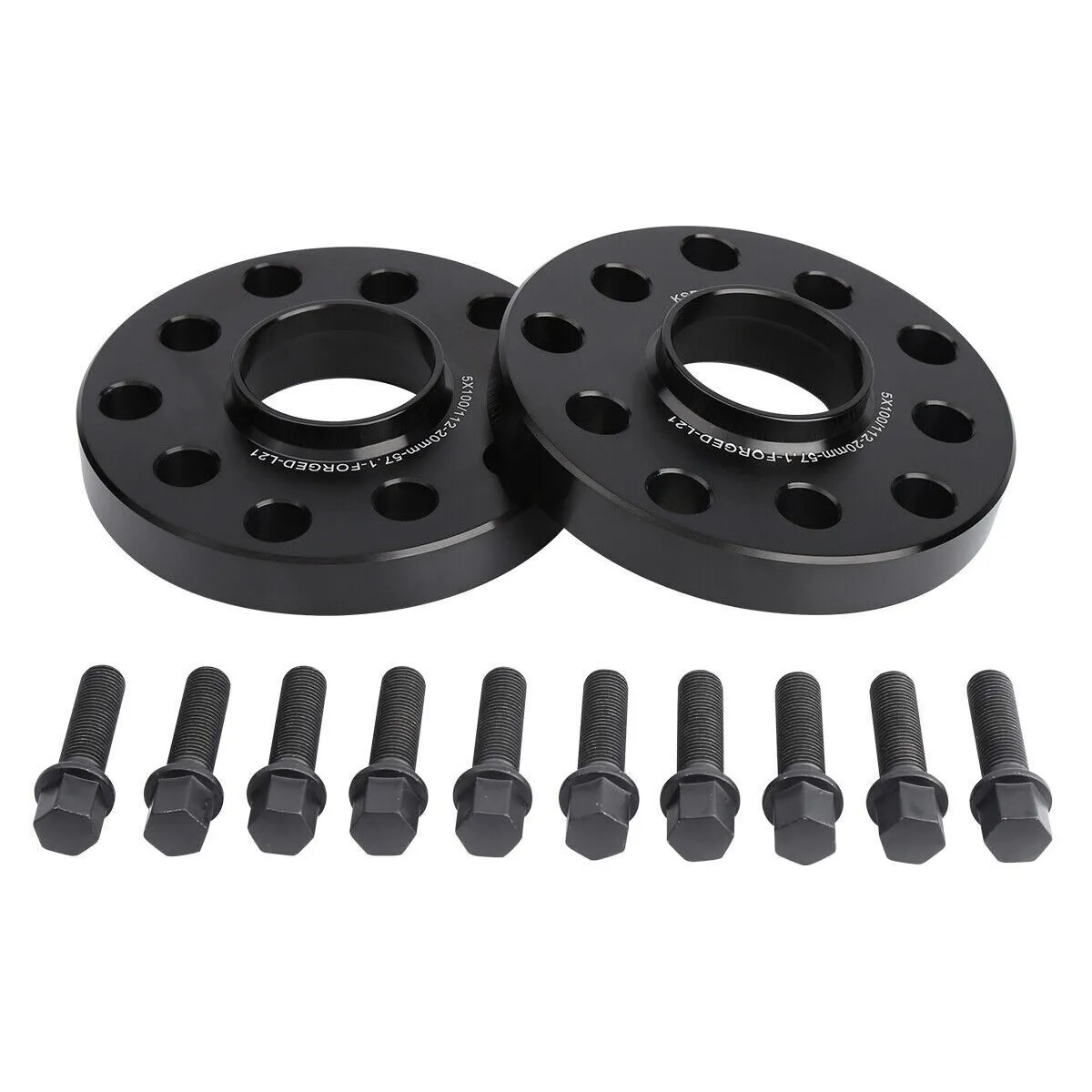 5X100 & 5X112 Hubcentric Wheel Spacers 20mm 57.1 For Audi A3 A4 A6 VW Jetta Golf