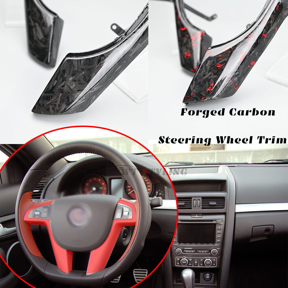 Forged Carbon Fibre steering wheel trim For Holden VE commodore SS SV6 