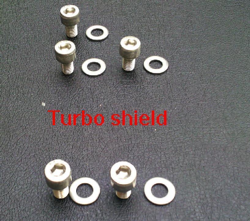 Buick Grand National - COMPLETE SS Turbo Shield Bolt kit - PERFECT FIT