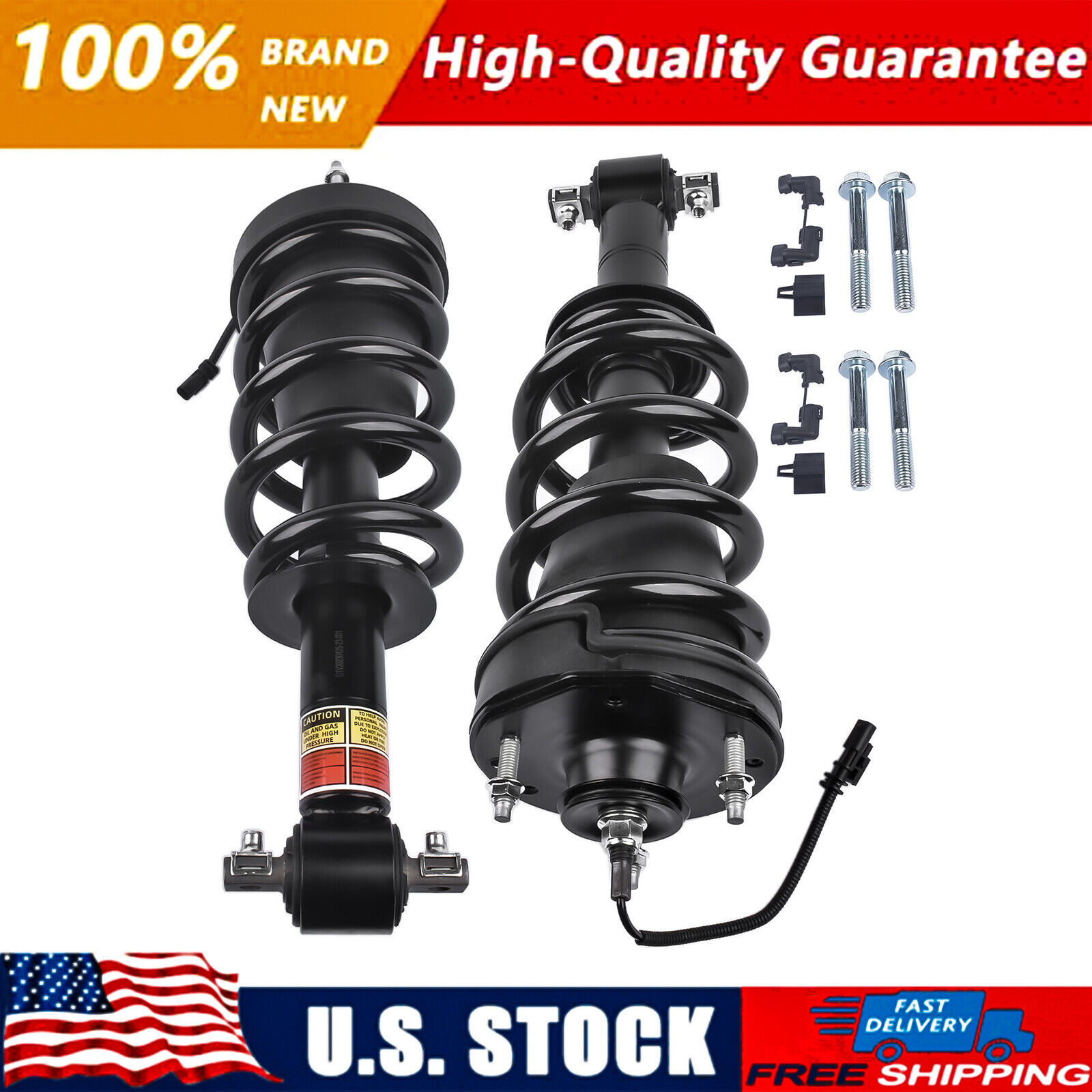2Pcs Front Shock Strut Assys Fit for Cadillac Escalade Chevrolet Tahoe 2015-2020