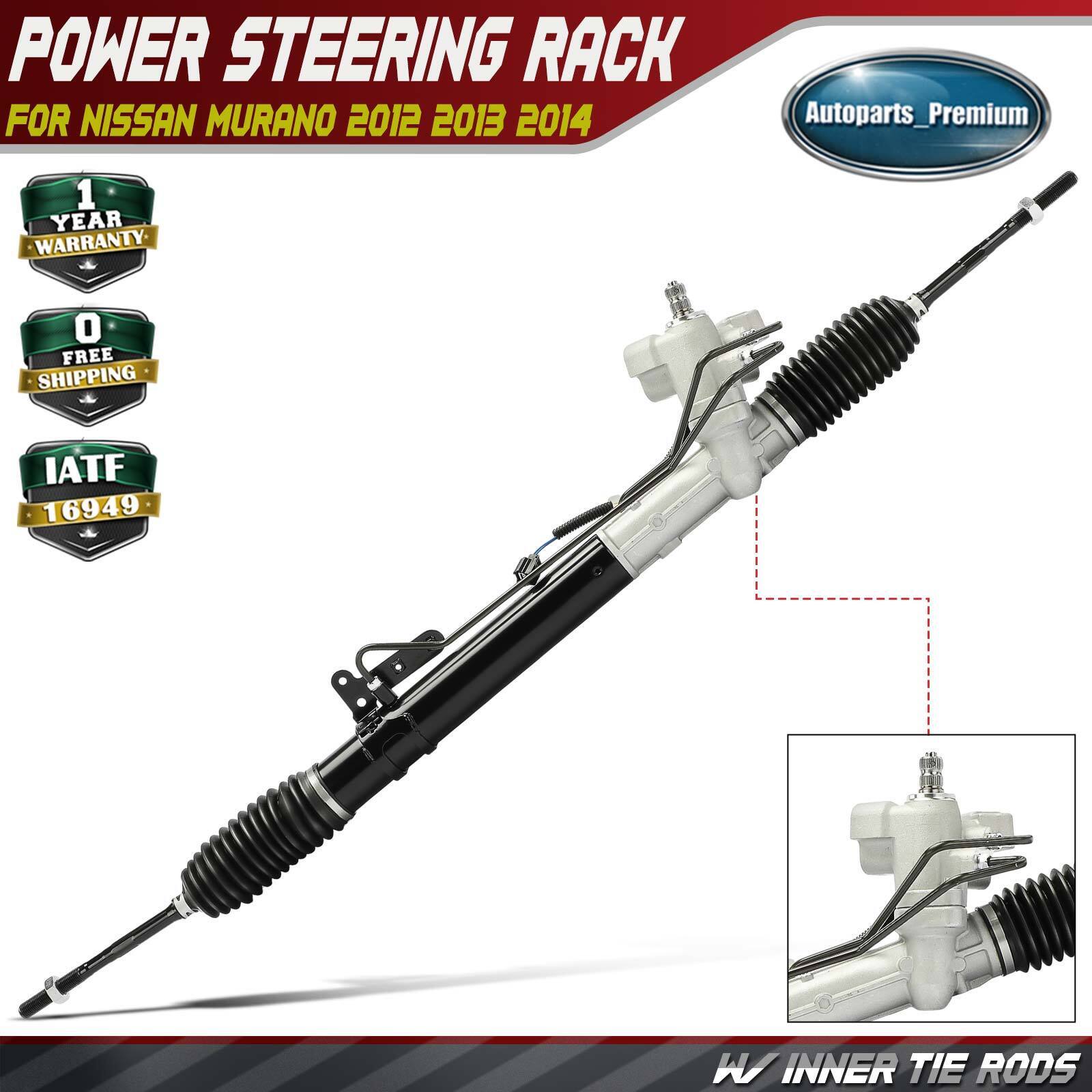 Power Steering Rack and Pinion Assembly for Nissan Murano 2012-2014 V6 3.5L FWD