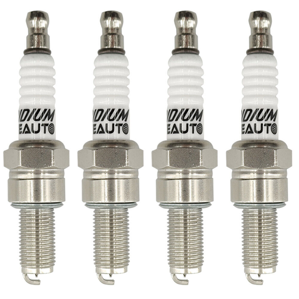 4X Iridium Spark Plugs For 2004-2013 Honda CBR1000RR CBR600RR Interceptor 800