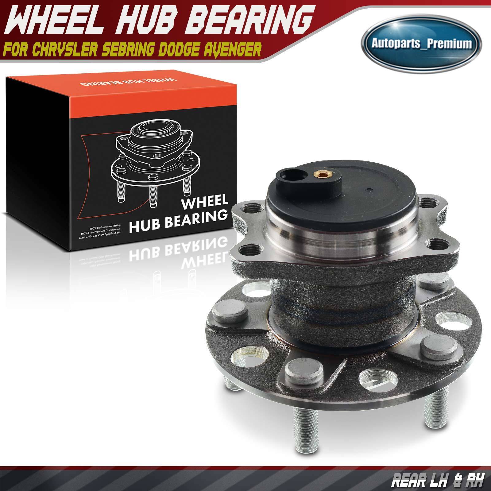 Rear Wheel Bearing & Hub Assembly for Chrysler 200 2011-14 Chrysler Sebring FWD