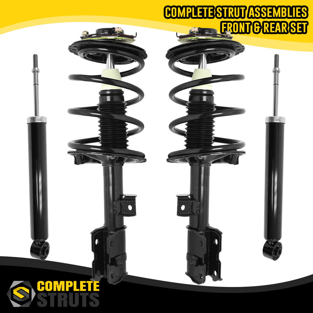 Front Complete Struts & Rear Shock Absorbers for 2003-2008 Infiniti FX35