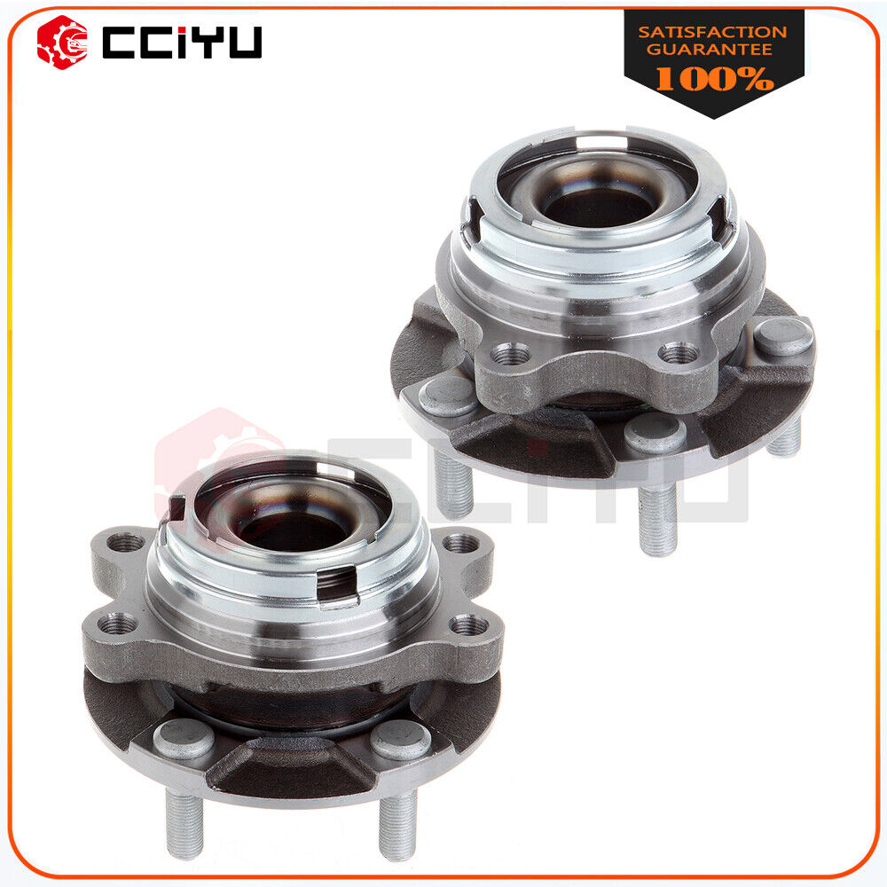 Pair Front Wheel Hub Bearing Assembly For Nissan Altima 2007-2010 2011 2012 2013