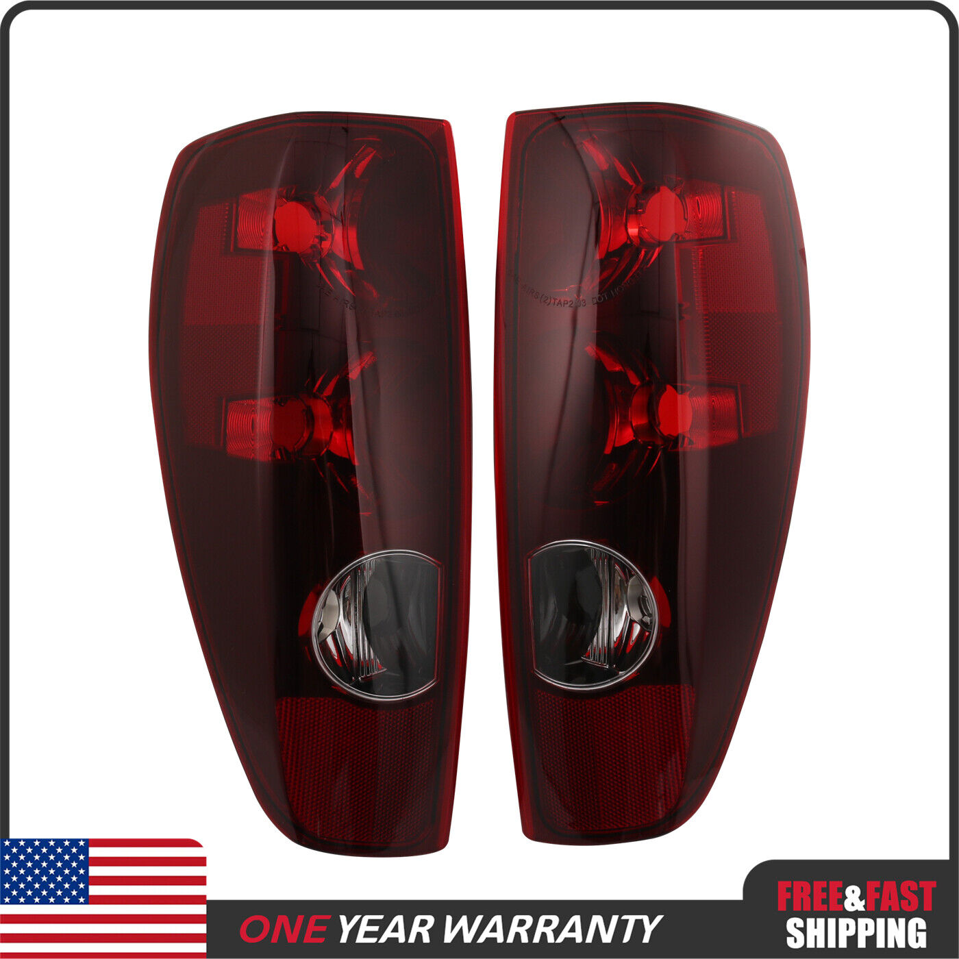 Pair Tail Lights Lamps New Fits For Chevy Colorado GMC Canyon Pickup 2004-2012