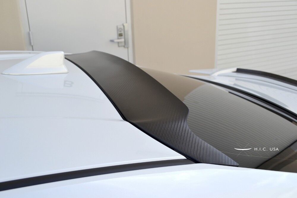 HIC USA FRS BRZ GT86 rear roof window visor spoiler brand new (( CF Black ))