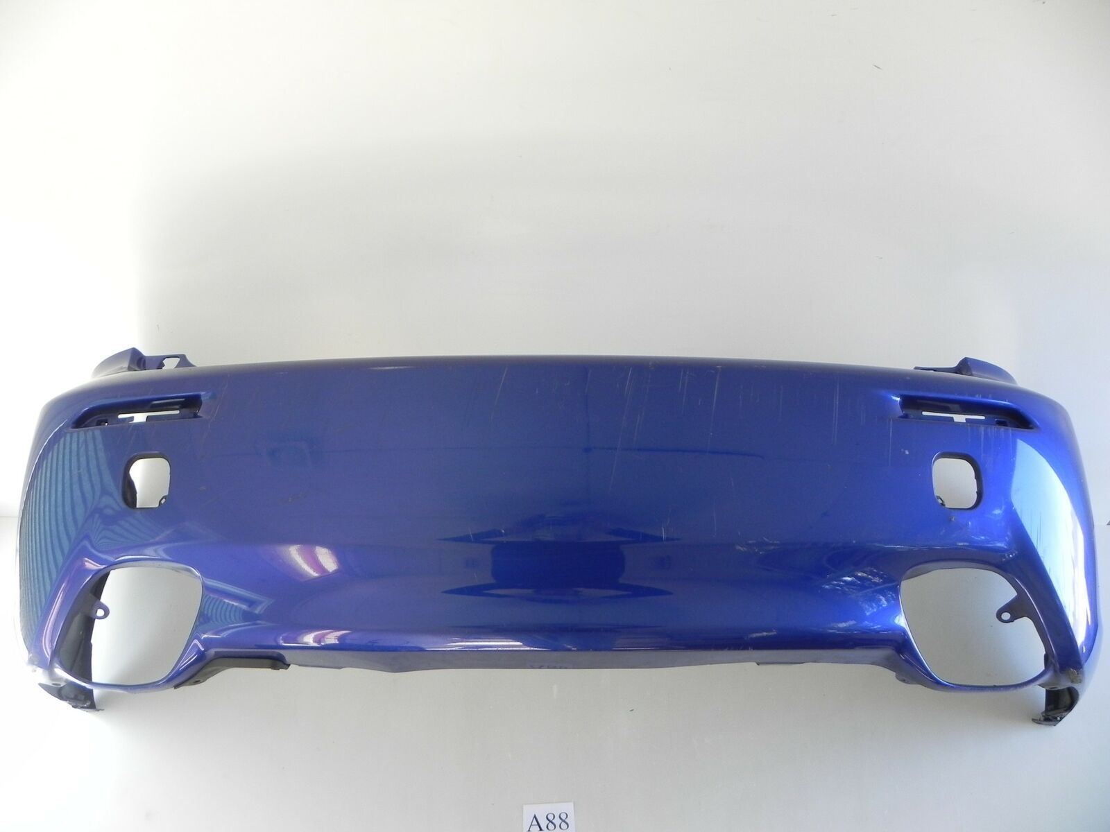 2008 LEXUS IS F 5.0L V8 REAR BUMPER COVER SHELL PANEL PLASTIC BLUE +++ #A88 A