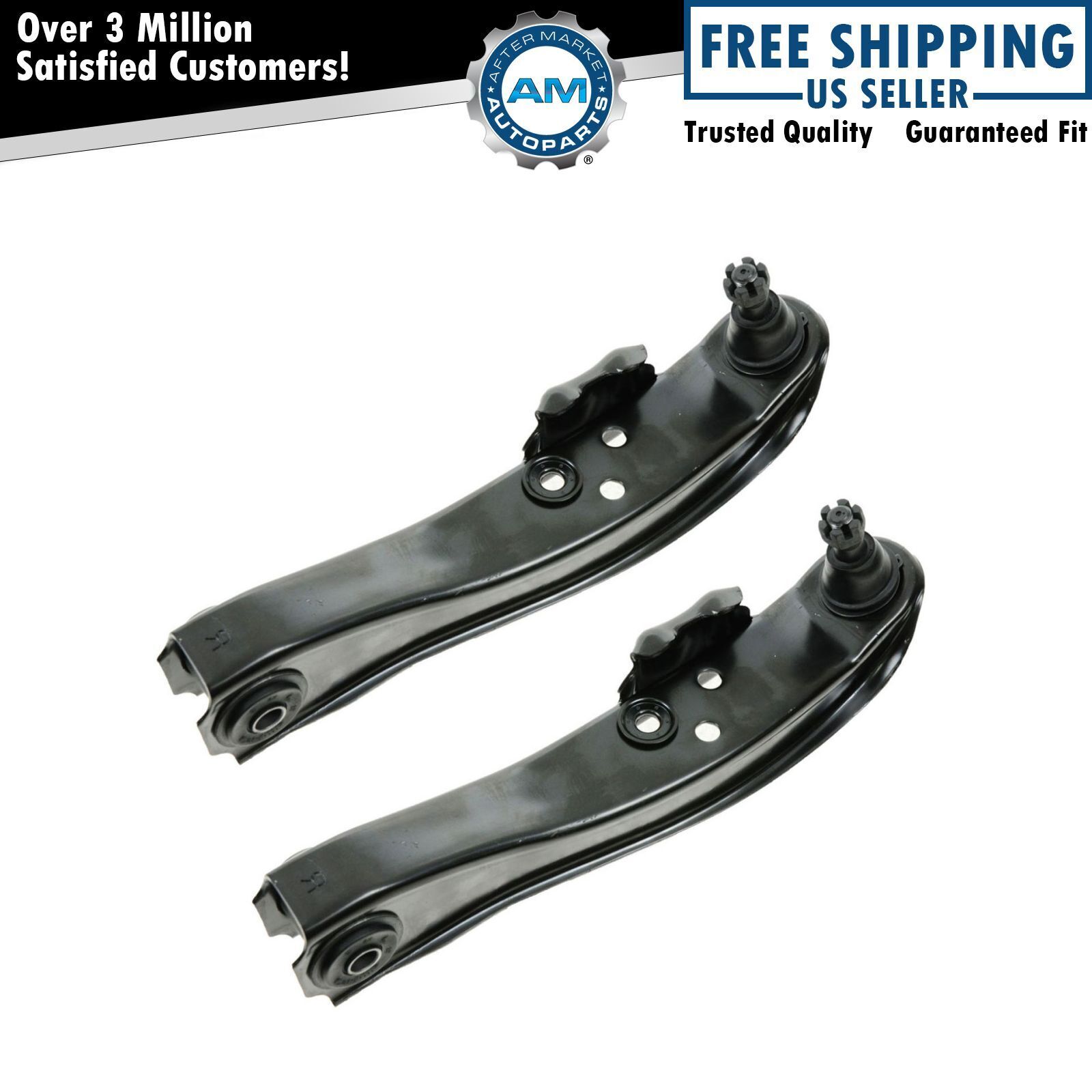 Front Lower Control Arms Left & Right Pair Set for 89-94 Nissan 240SX