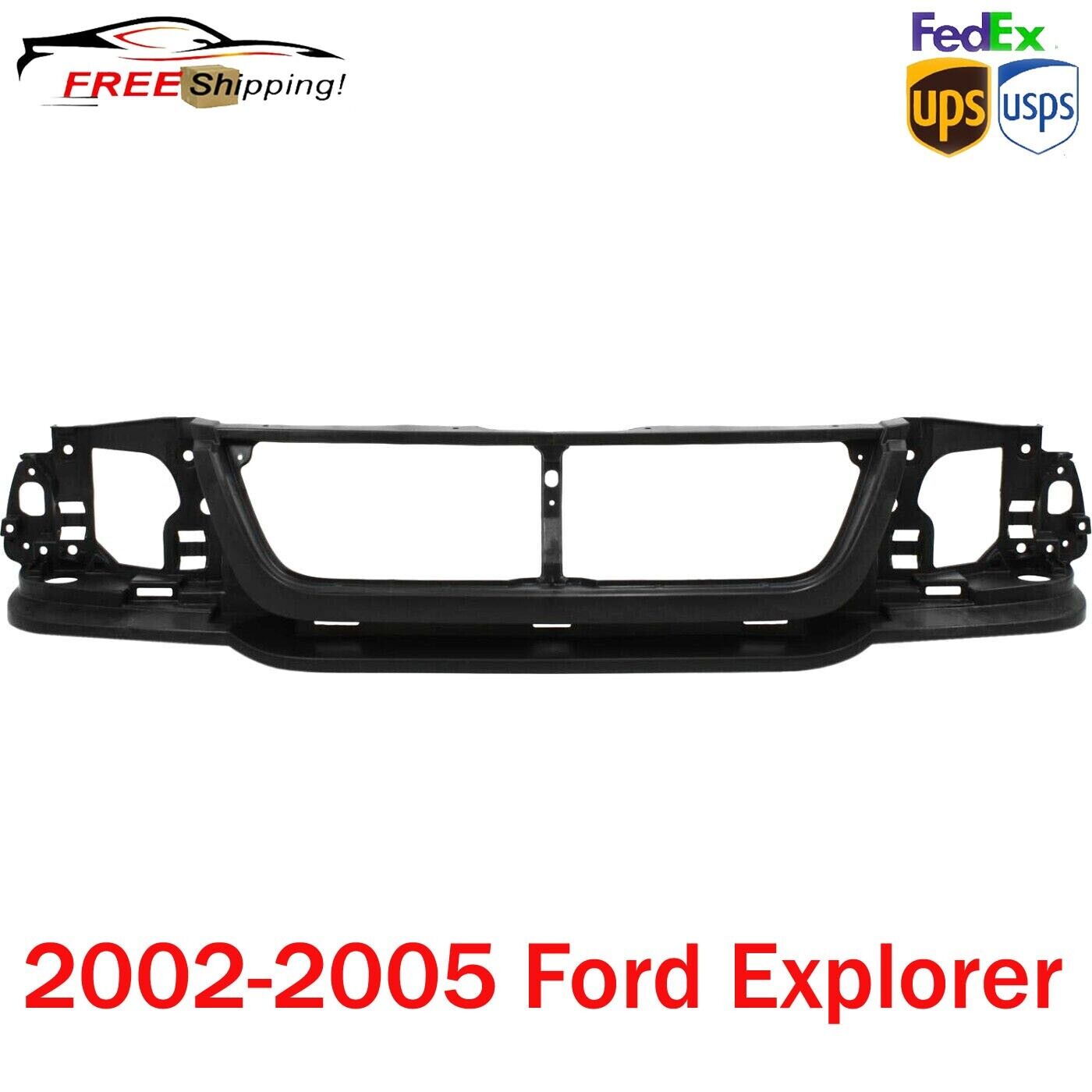 New Header Panel For 2002-2005 Ford Explorer Grille Opening Panel FO1221123